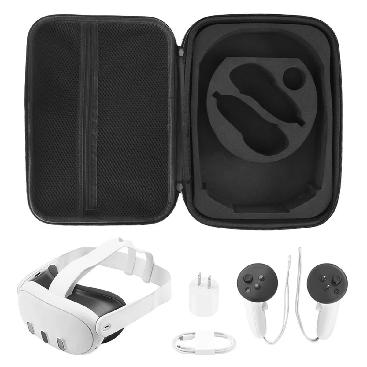 Carrying Case for 3 for M3 Strap Protective Bag Hard Shell Case for Travel and Storage