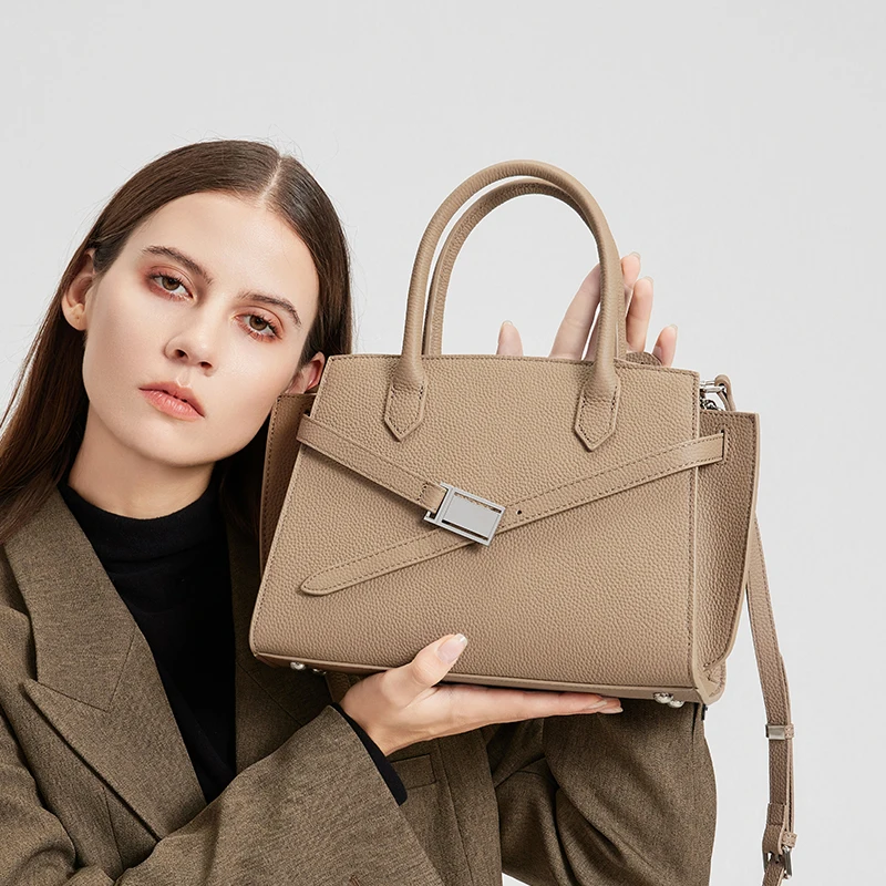 

Женские мягкие сумки на плечо из натуральной коровьей кожи, женские модные трендовые роскошные сумки для поездок на работу, женская сумка через плечо из воловьей кожи в стиле ретро