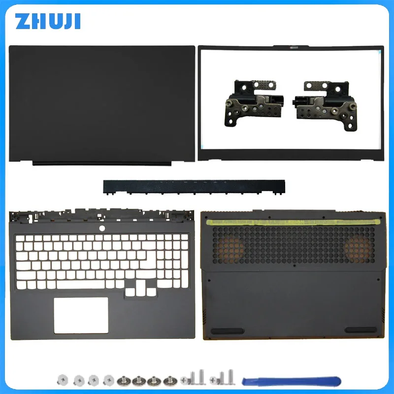 Replace Cover NEW For LEGION 5 15IMH05H 15ARH05H 15ARH05 Y7000 Y550-15 LCD Back Cover Front Bezel Hinges Palmrest Bottom Case