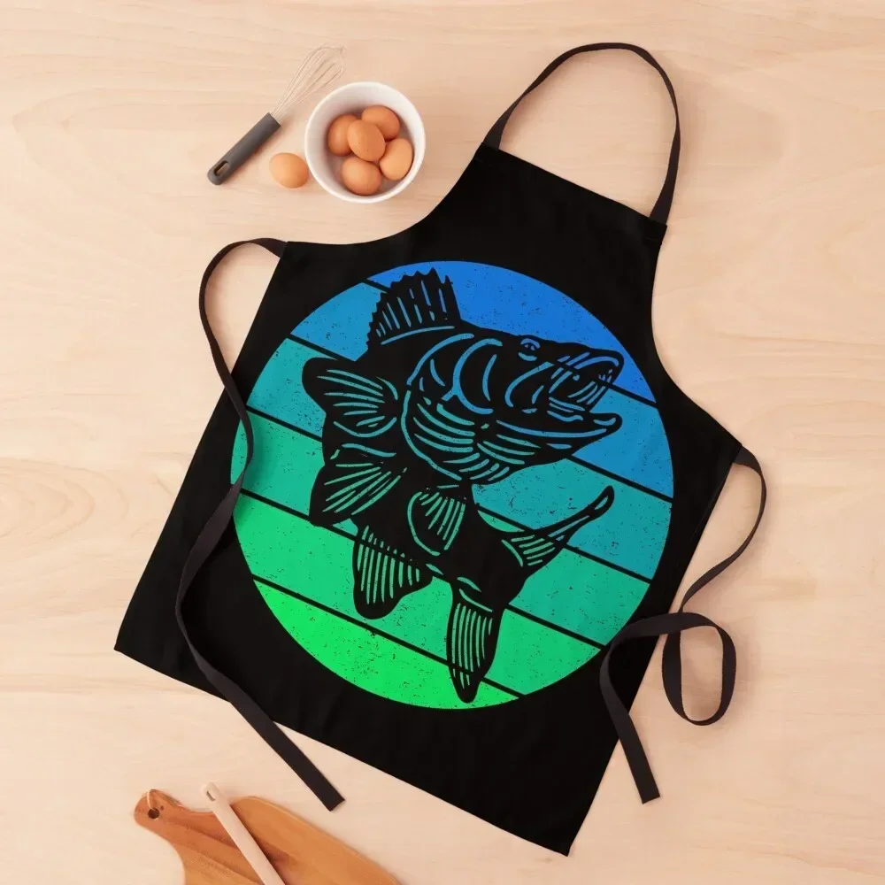 The Walleye Whisperer Vintage Apron Kitchen Front for kitchen useful Home And Kitchen cook wear Apron