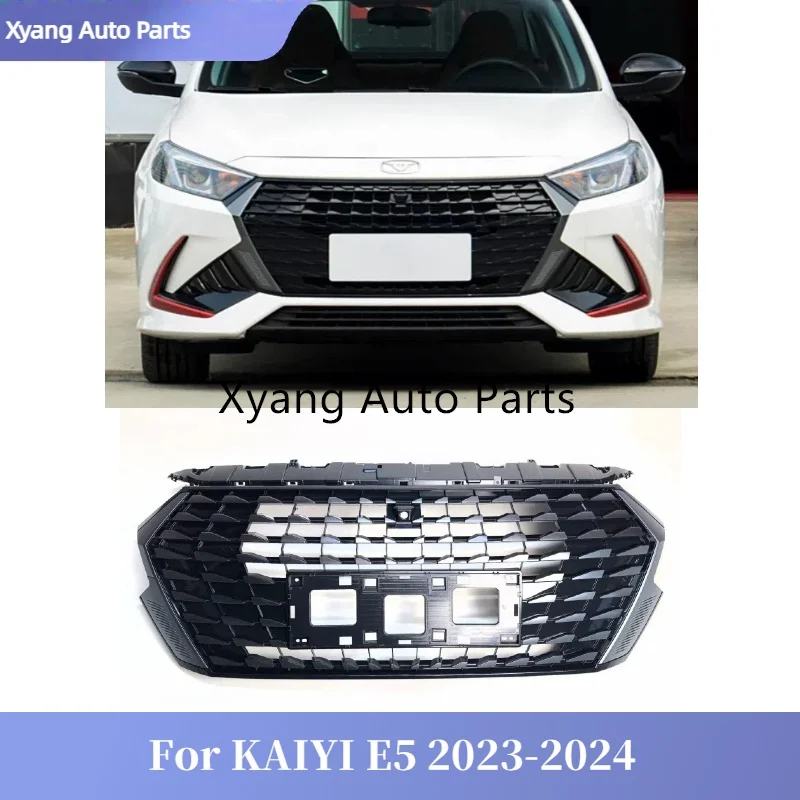 Front Bumper Radiator Grille Original Silver For KAIYI E5 2023-2024 G06-8401010-01AA