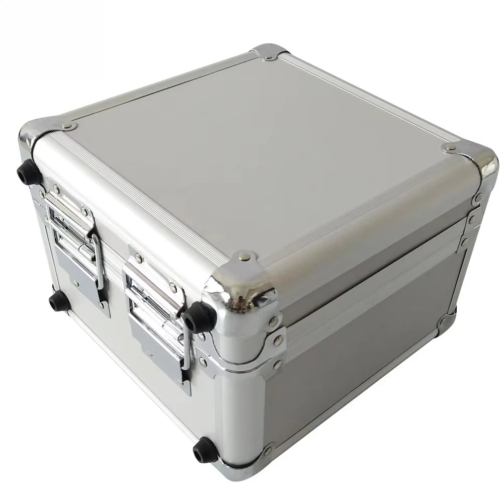 

Manufacturer Large Tool Box With Lock 45X19X31 Logo Printed Aluminum Storage Box