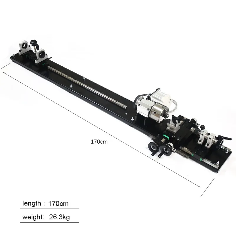 Variable Speed Double Chuck Pool Cue Repair Lathe Machine Snooker Billiard Stick Straighten Service Equipment
