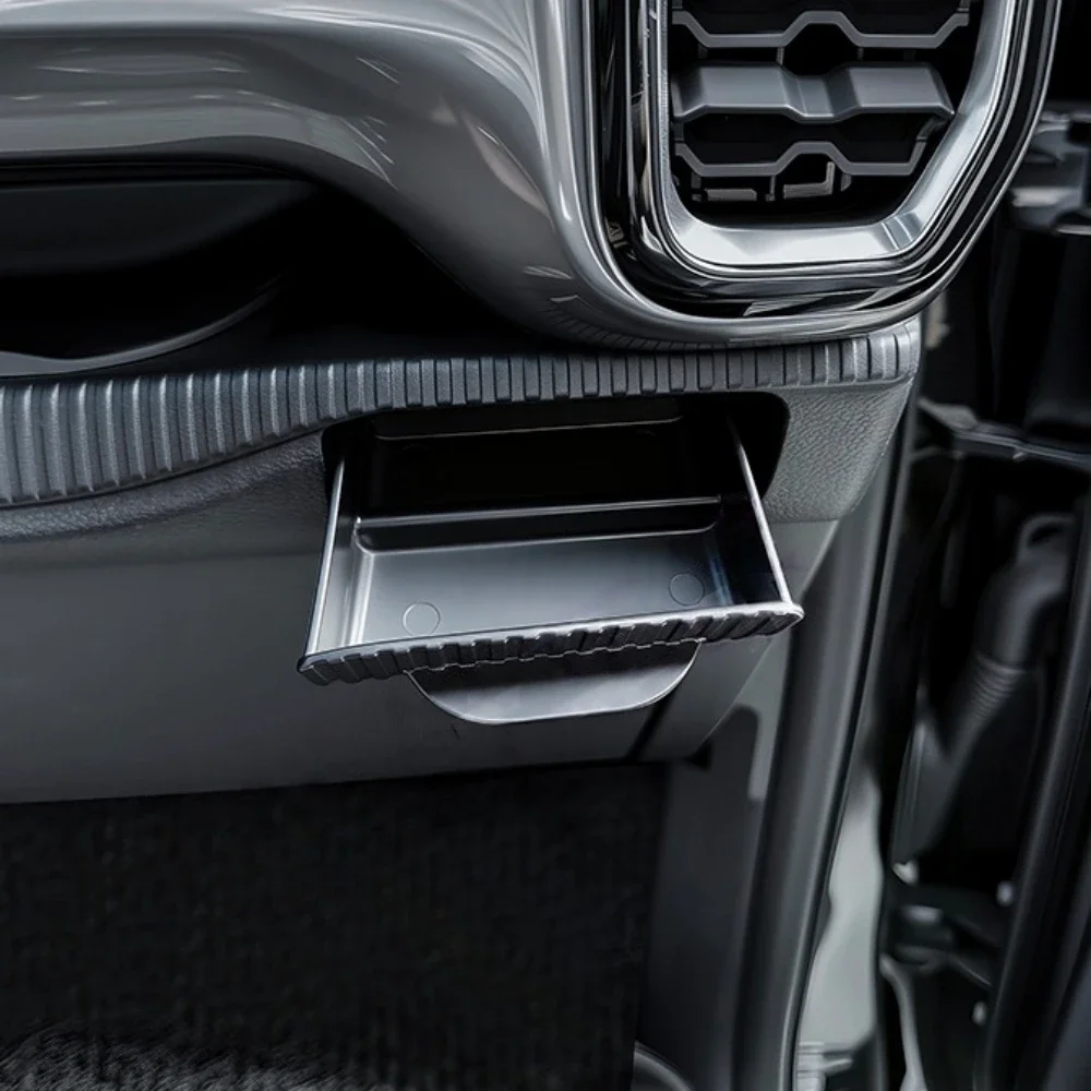 2 Stück Links+Rechts für Ford Ranger 2024-2026 Lüftungsschlitz-Organizer für den Stauraum unter dem Sitz Auto-Zubehör Innenraum-Aufbewahrung – Detail 4