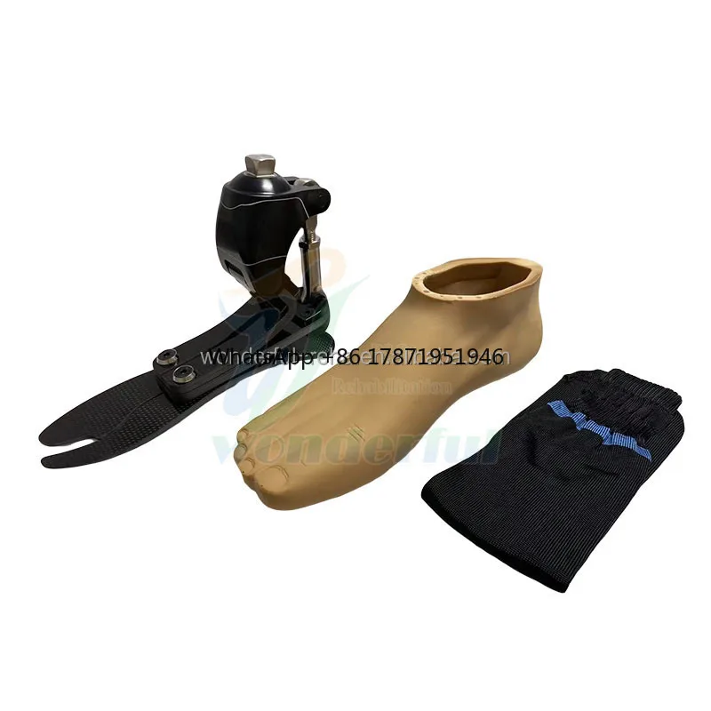 High quality high ankle carbon fiber foot prosthetic carbon fiber  elastic cover