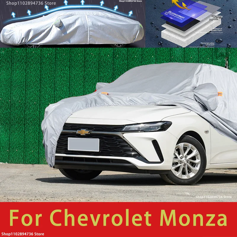 

For Chevrolet Monza Car protective cover, sun protection, cooling protection, car clothing, car paint protection auto