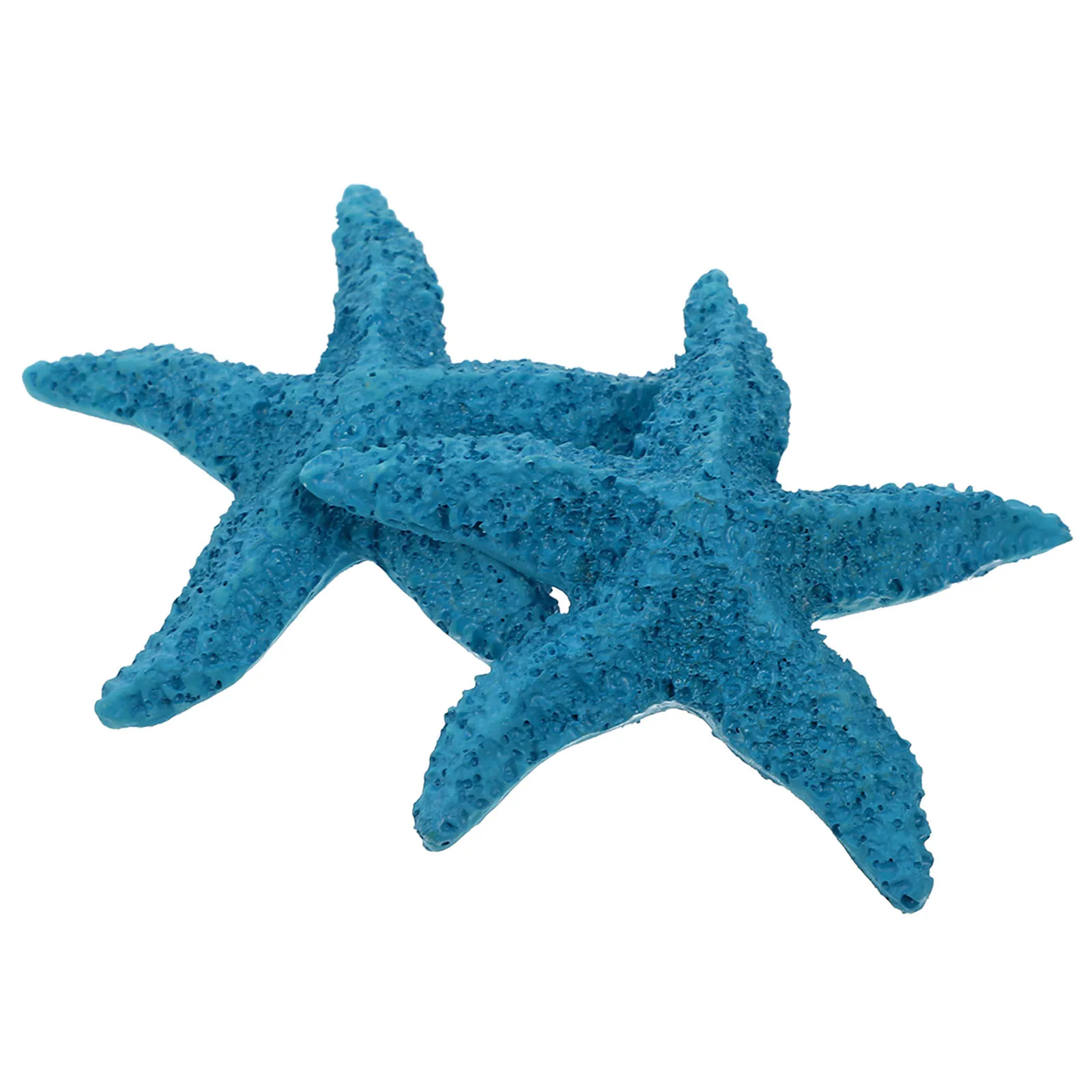 

2Pcs Sea Star Decor Resin Craft Marine Animals Ornament for Fish Tank Aquarium Decoration Adding Personality Vibrancy