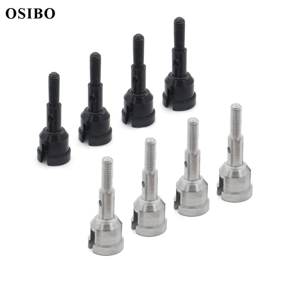 4PCS metal model car climbing wheel seat axles replacement For 1/18 WLtoys A959 A969 A979 A949-30 RC car upgrade parts