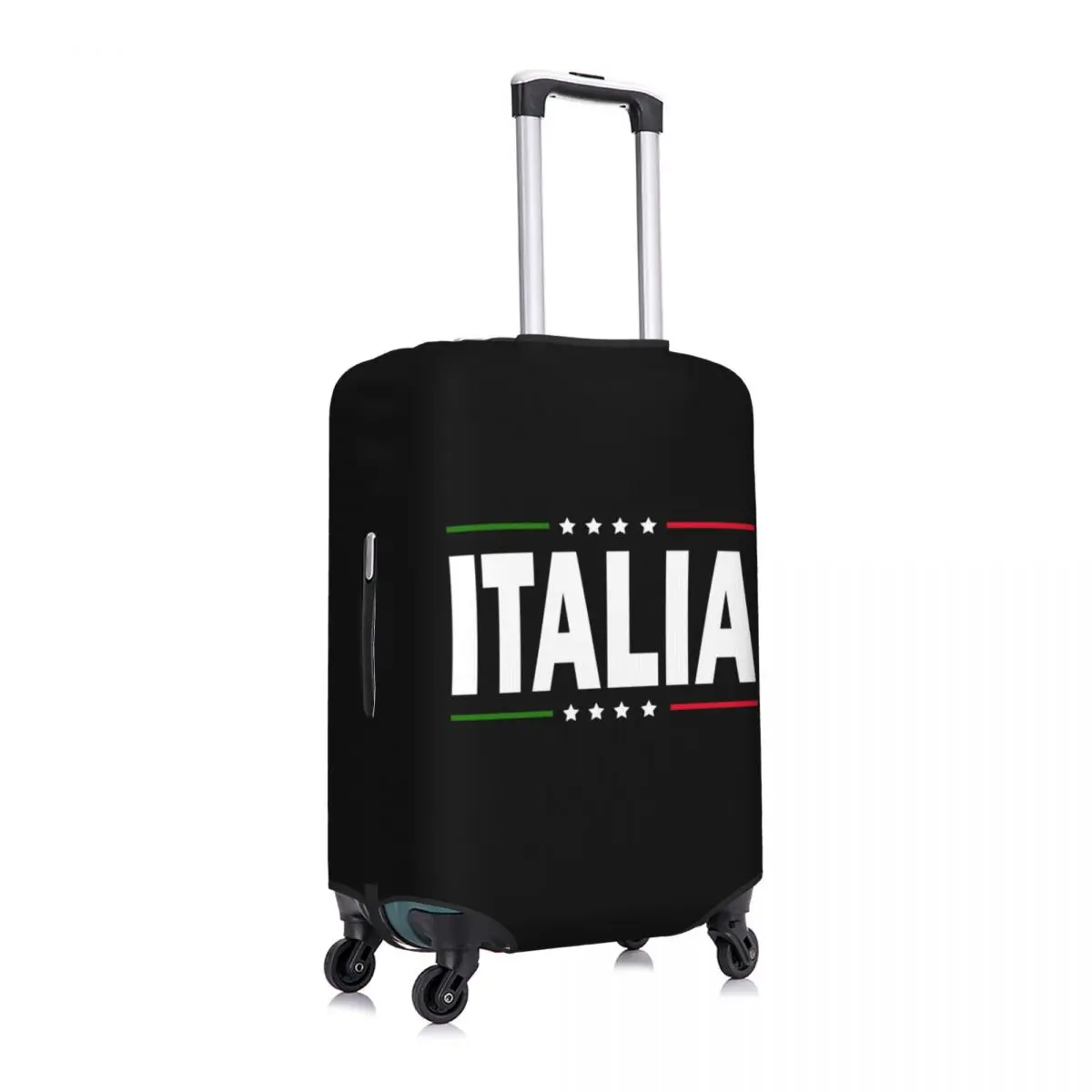 Custom Italy Flag Luggage Cover Protector Fashion Italian Proud Travel Suitcase Protective Cover for 18-32 Inch