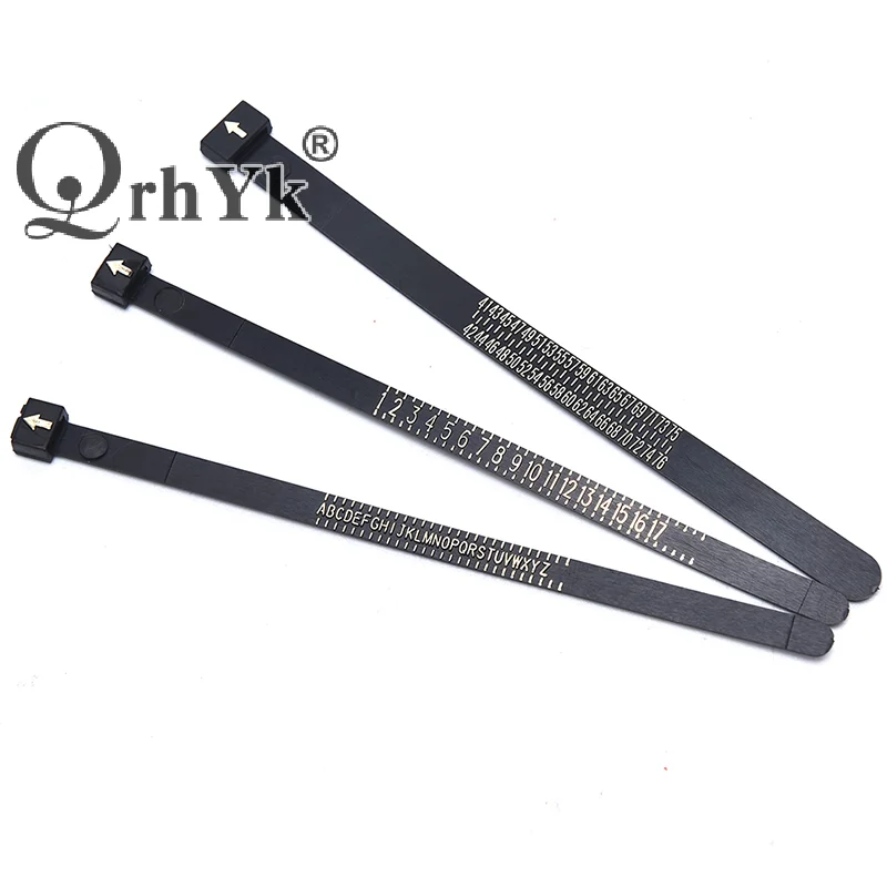 Ring Sizer US/Europe/UK Tape Ruler Measuring Finger Jewelry Measure Gauge Tool