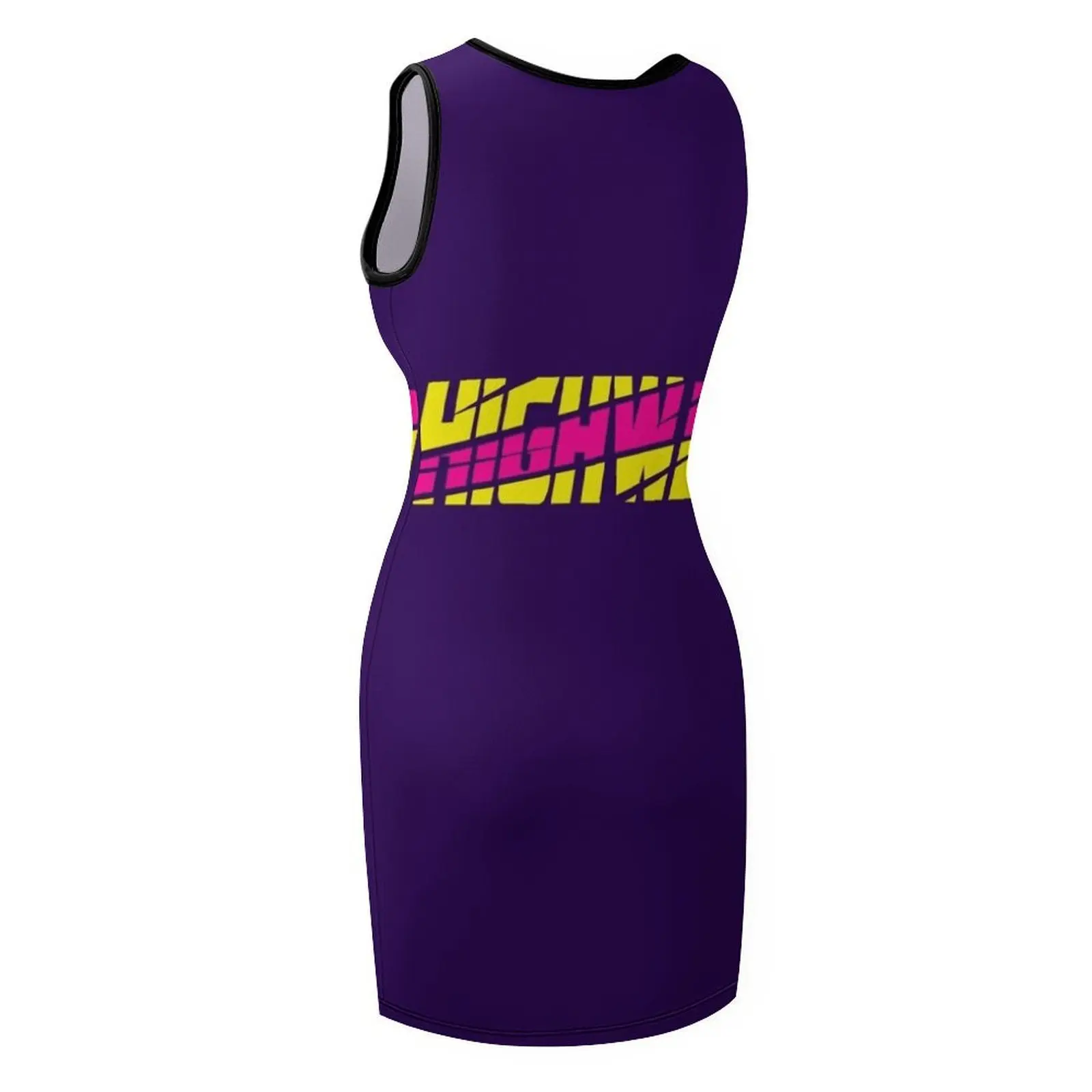 الطريق السريع القمامة الطباعة تي شيرت تصميم بلا أكمام فساتين الزفاف فساتين الحفلات بأكمام طويلة