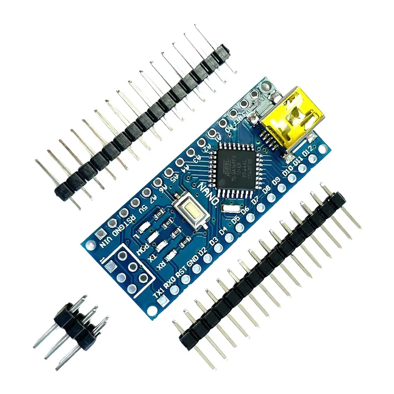 ATmega168P Development Board CH340 Improved Version Compatible with Nano V3 ATMEG328P