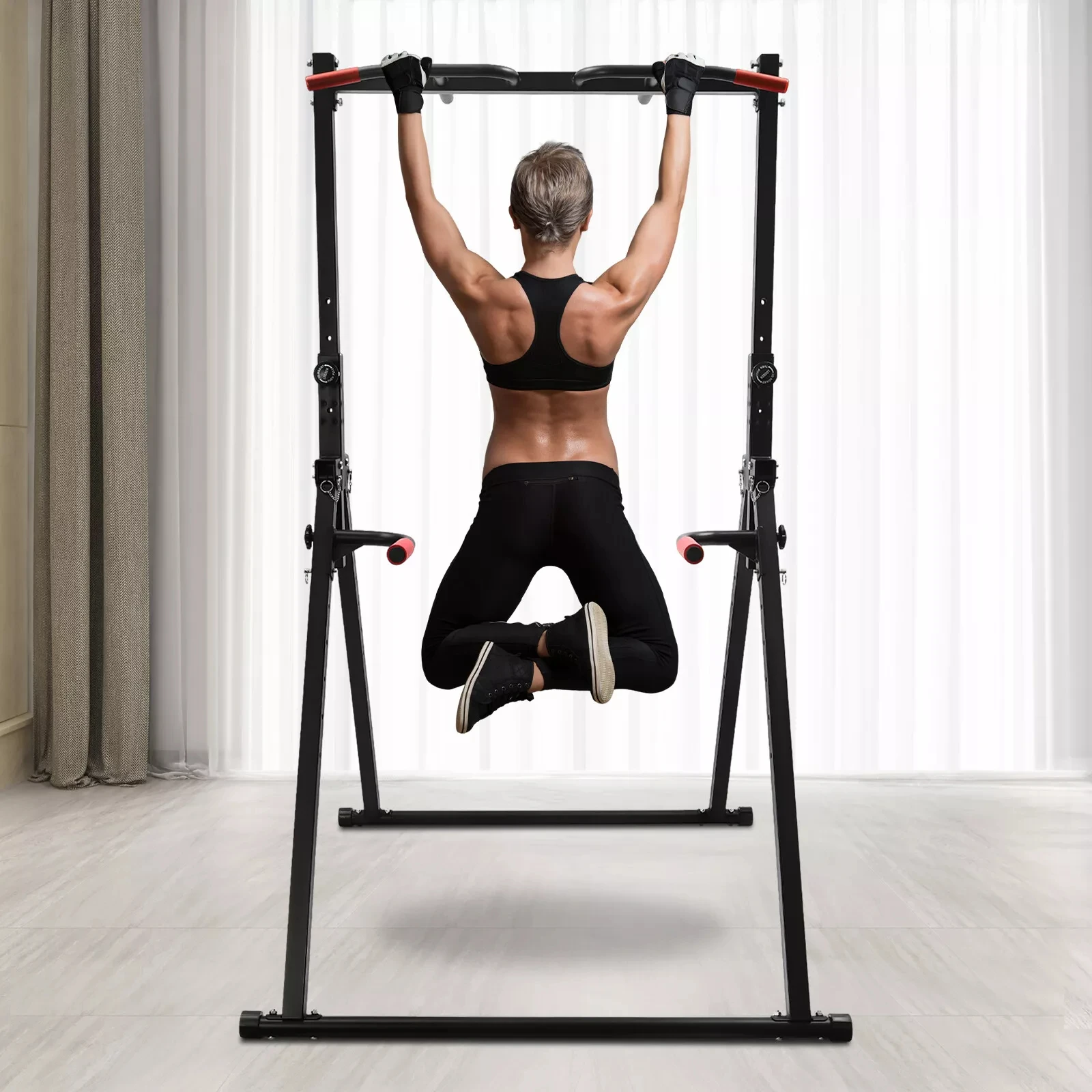 

Luxury Multi-Function Pull-Up Bar - Heavy-Duty, Space-Saving, and Perfect for Home Gyms