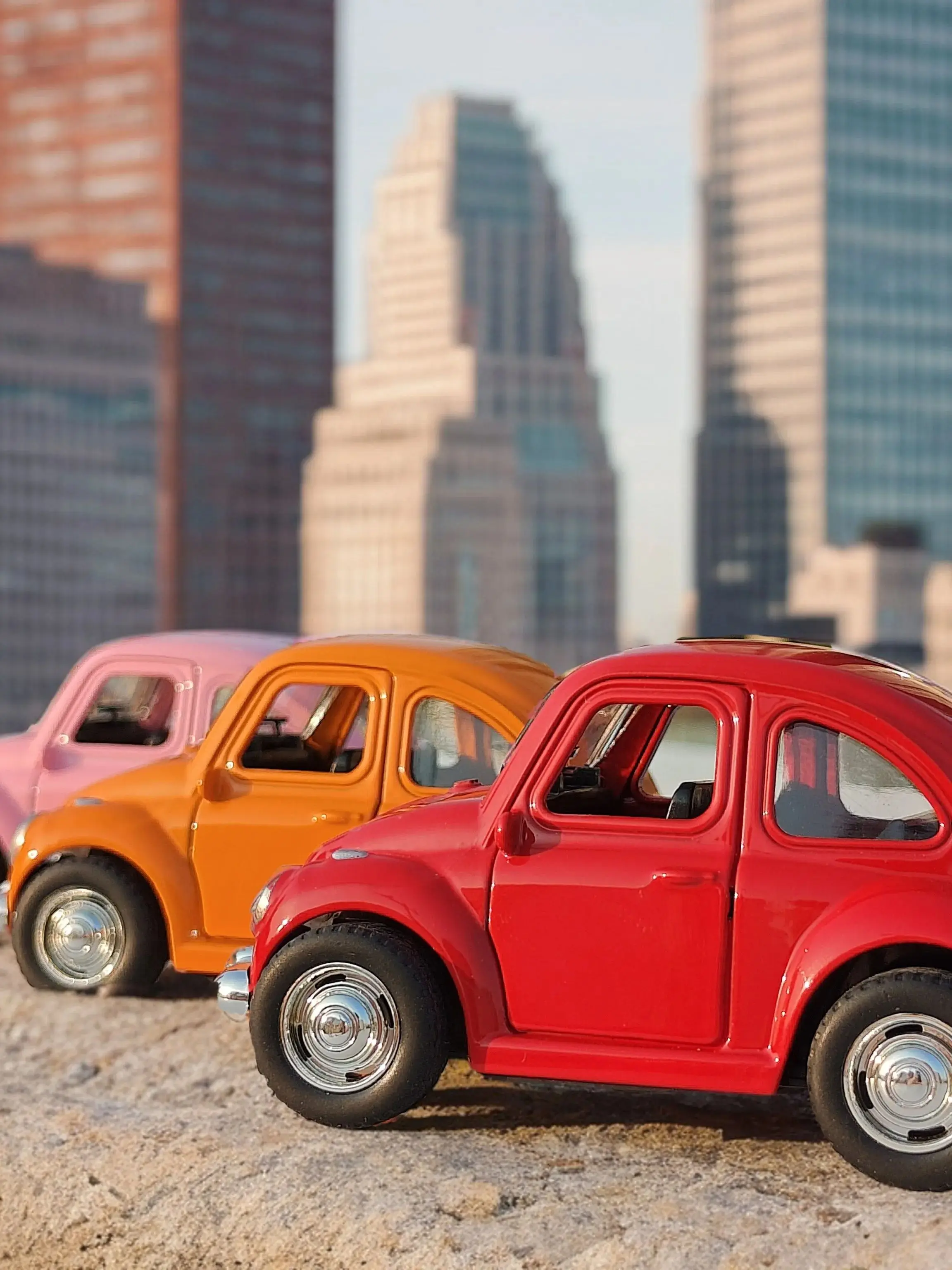 Modello di auto giocattolo in lega per bambini 1:32, modello di auto d'epoca, tirare indietro, porte apribili, da collezione, adatto per la decorazione dell'auto