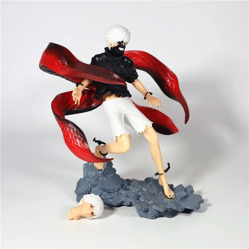 شخصية أنيمي طوكيو الغول Kaneki كين شخصيات الحركة الصحوة Ver زينة سطح المكتب نموذج بولي كلوريد الفينيل دمى يابانية هوايات ألعاب هدايا #3