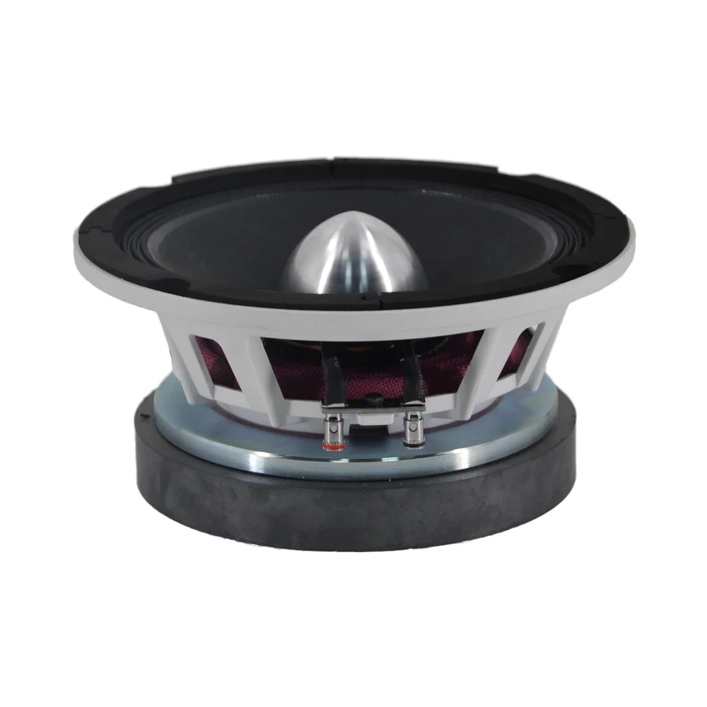 6.5 Inch Mid Range PA Speakers 650-041 Bullet Line Array 8 Ohm Impedance Metal Shell Powered For Car Audio UseATV&UTV