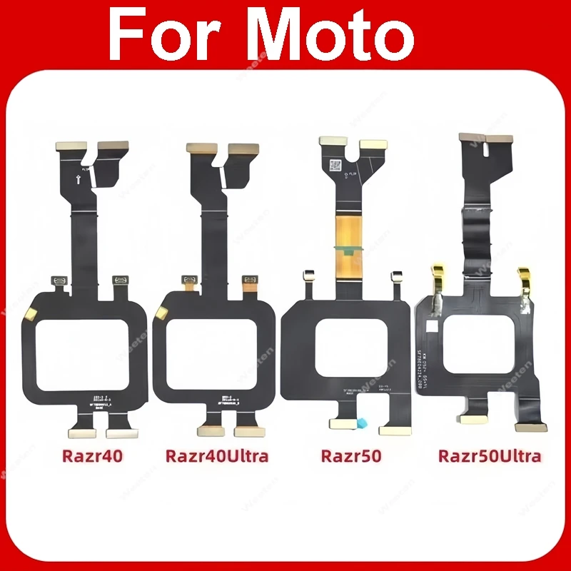 Rotating Shaft Flex Cable For Motorola MOTO Razr 40 50 60 Ultra Spin Axis Flex Hinge Rotating Flex Cable Connection Stable
