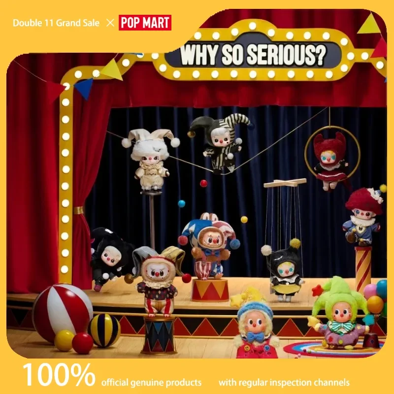 

Genuine Popmart Why So Serious Halloween Series Vinyl Gift Plush Keychains Blind Boxes Birthday Gifts For Girls Fashionable Gift