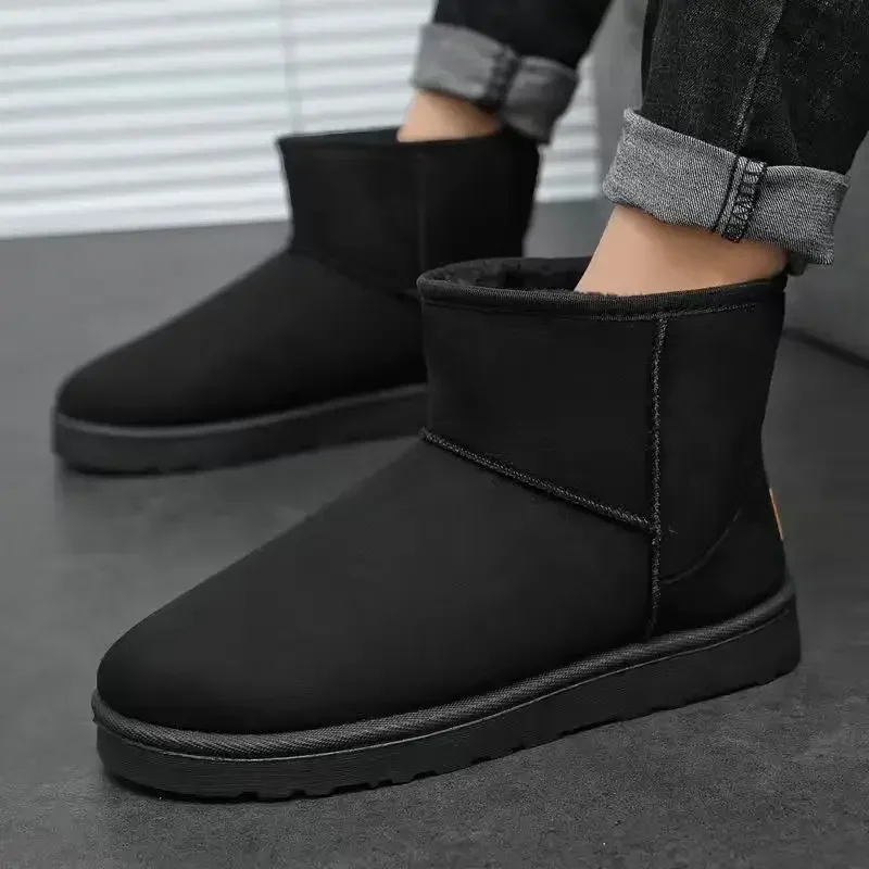 Winter Comfortable Man Shoes Warm Snow Boots for Men Trendy 2025 Sale Low Price Original Deals Classic Designer Hot Selling Y2k