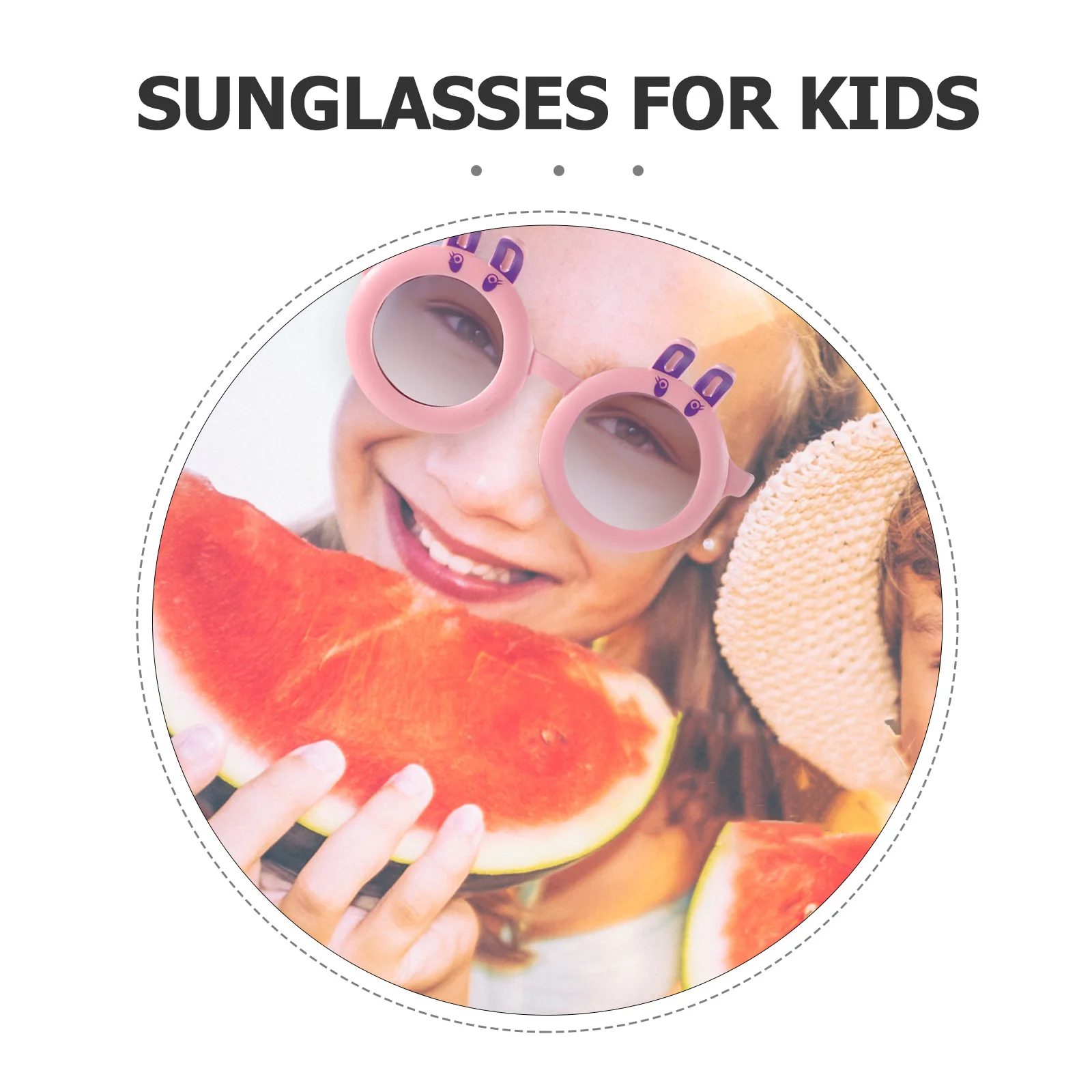 Cute Bunny Sunglasses Outdoor Beach Pool Party Uv Protection Fashion Accessories Glasses for