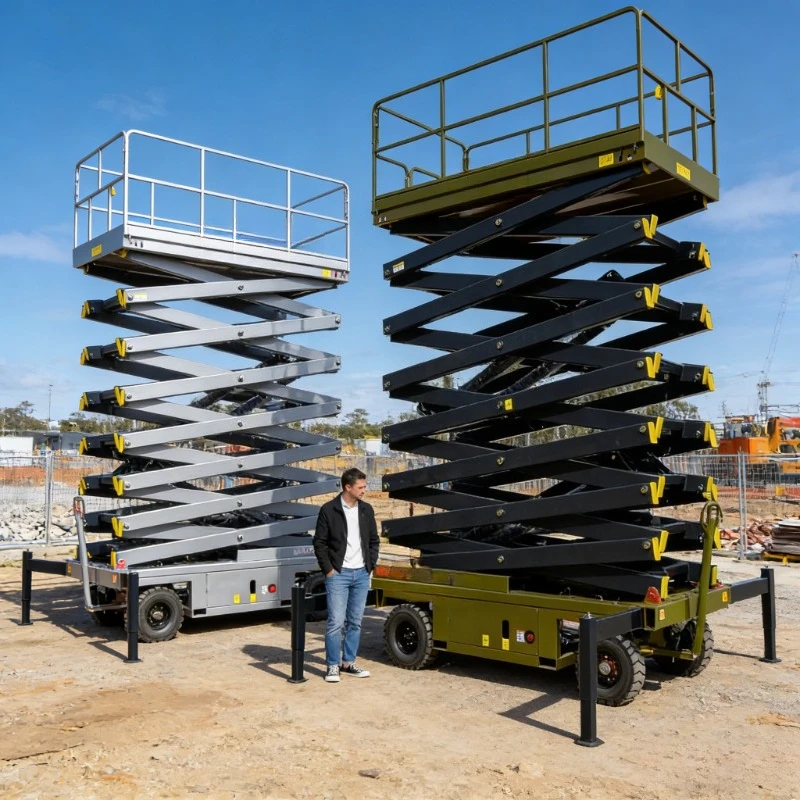 Electric Scissors Lift for Work   Self-propelled Electric Mobile Scissor Lift   Platform electric scissor lift table customized