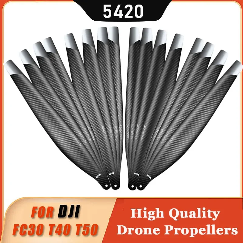 

Copy 5420F Blades for DJI FC30/T20P/T40/T50 Agricultural Drone Parts Folding Carbon Fiber Propeller CW CCW Drone Accessories