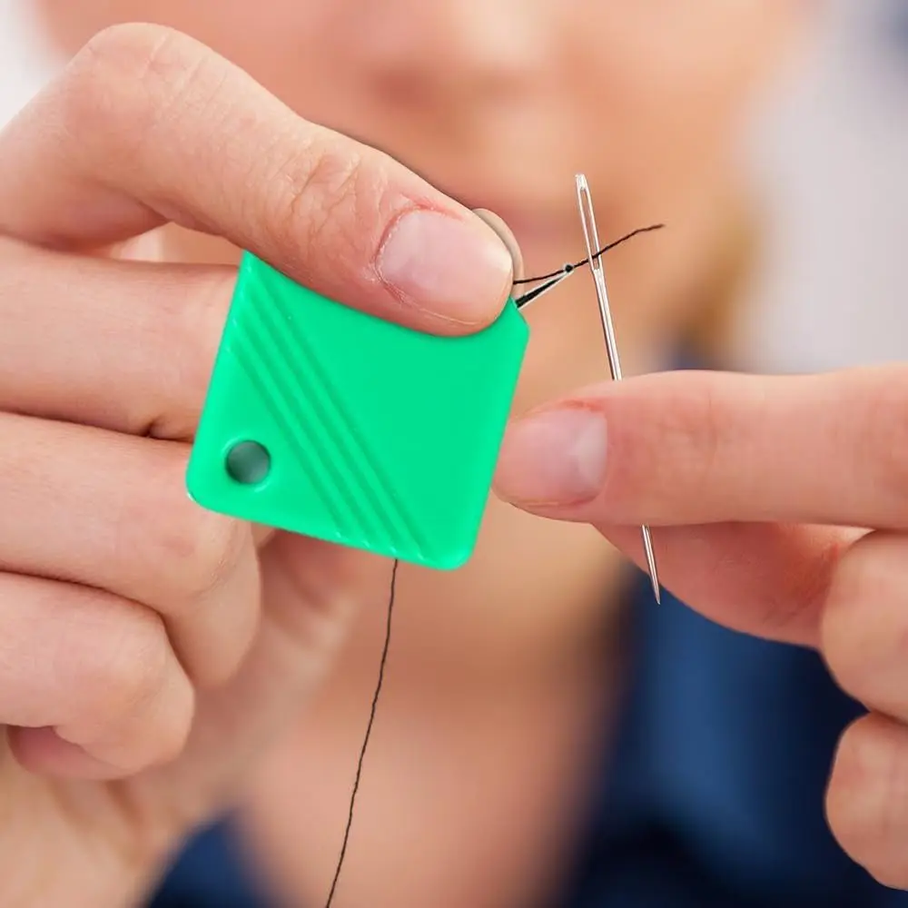 

Newest Automatic Needle Threaders Embroidery Floss Sewing Fits All Needle Sizes Sewing Machine Automatic Plastic