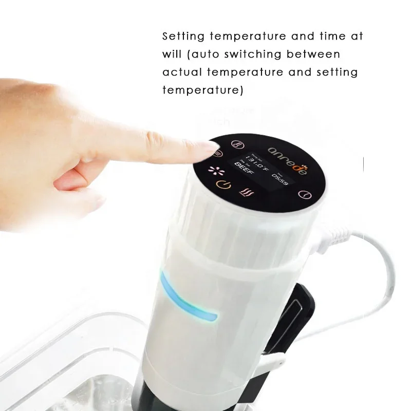 Fogão Lento De Baixa Temperatura Doméstica, Conjunto De Máquina De Fogão Sous Vide, Fogão De Carne De Sous-Vide Alimentaire, Preço Baixo