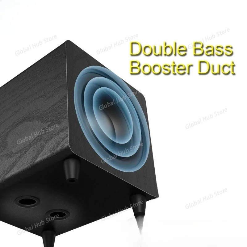 10 Inch Subwoofer High Power Super Active HiFi Wooden High Fidelity Home Theater Audio Amplifier Speaker