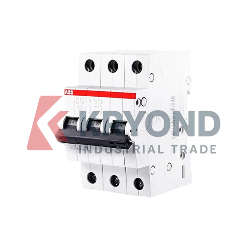 ABB S200 Type D Circuit Breaker Provides Overload and Short Circuit Protection for Electrical Systems Original Product