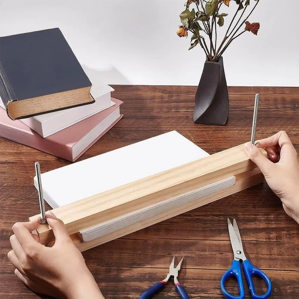 

Durable Multifunctional Flat Paper Press Machine Sturdy Portable Binding Machines Convenient Practical Book Binding Kit Office