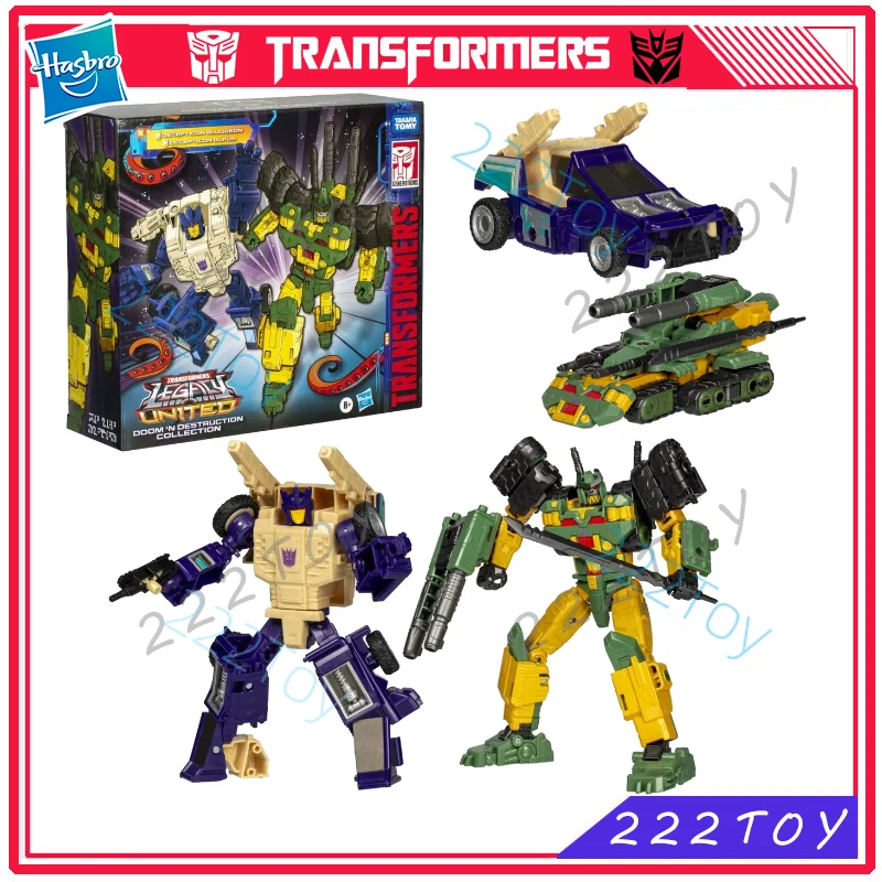 

New Hasbro Transformers Classic Toys Legacy United Decepticon Bludgeon Rukus Action Model Figures Robot Toy Collect Hobbies Gift