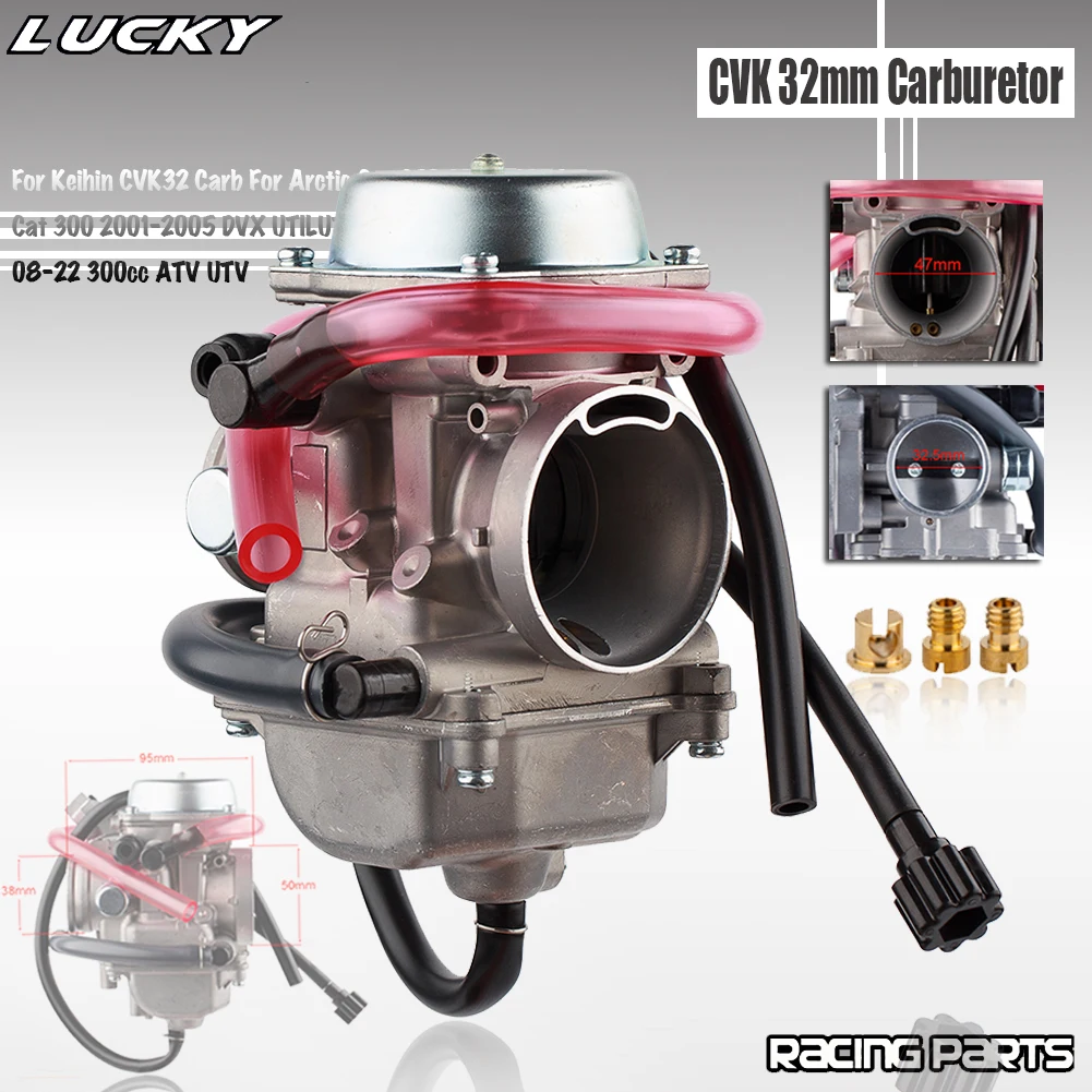 k※※ CAT300 Carburetor For Keihin CVK32 Carb For Arctic Cat 250 2002
