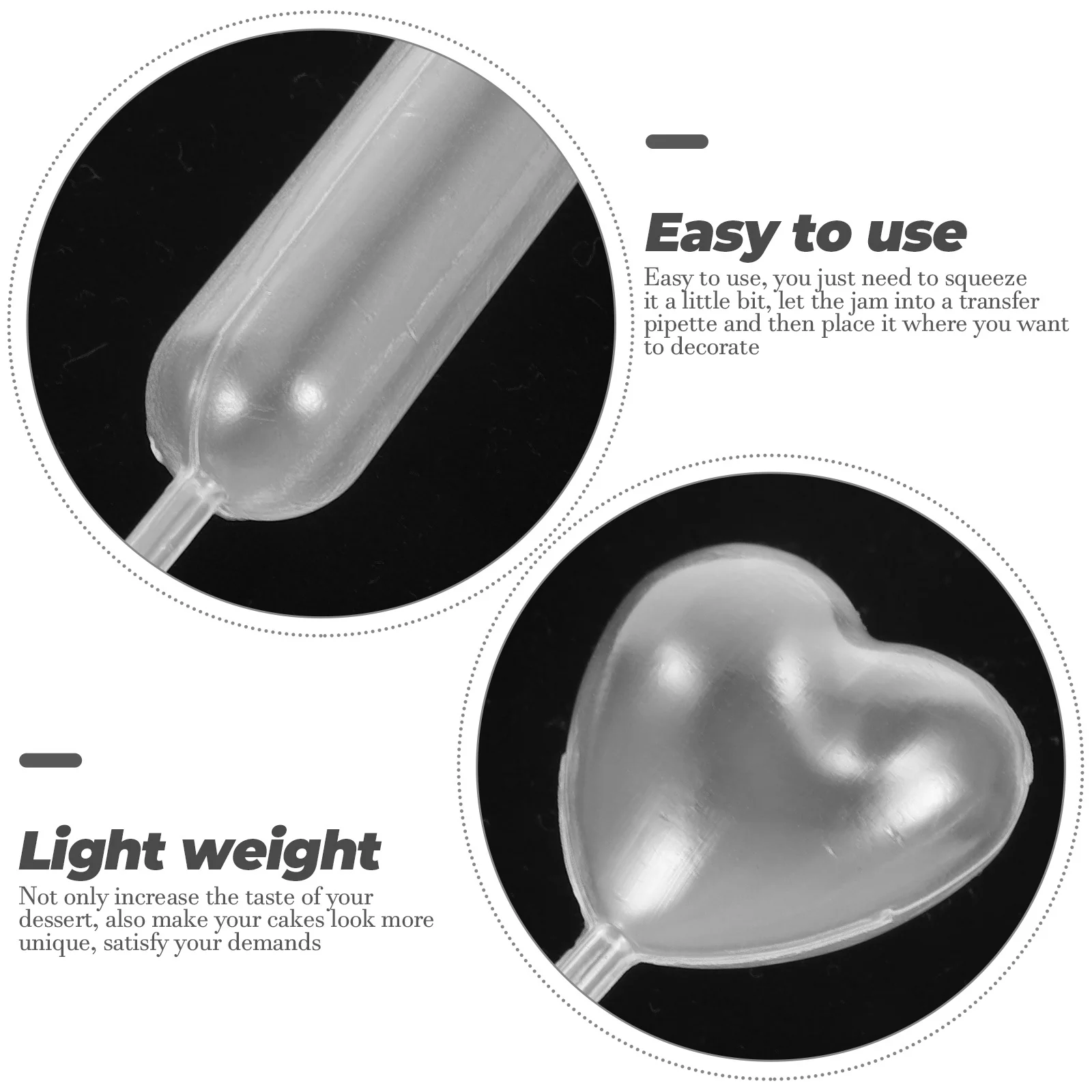 

150Pcs Liquid Dropper Pipettes Transparent Convenient Design for Easy Liquid Transfer in Parties Infused Strawberries Tubes