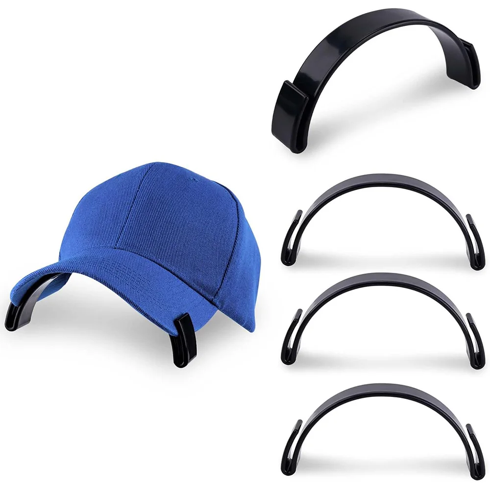 2PC Hat Brim Bender No Steaming Required Curving Tool Baseball Caps Hat Edge Curving Shaping Band For Perfect Brim Curve