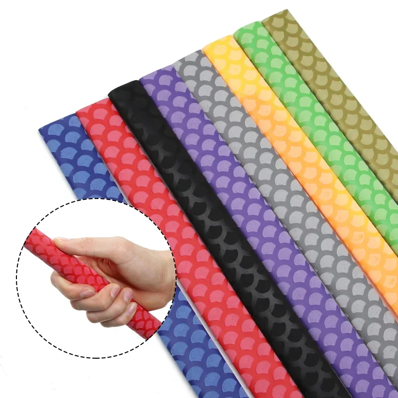 1/3pcs Non Slip Heat Shrink Tube Fishing Rod Wrap Anti Skid Bicycle Handle Insulation Protect Racket Grip Waterproof Cover