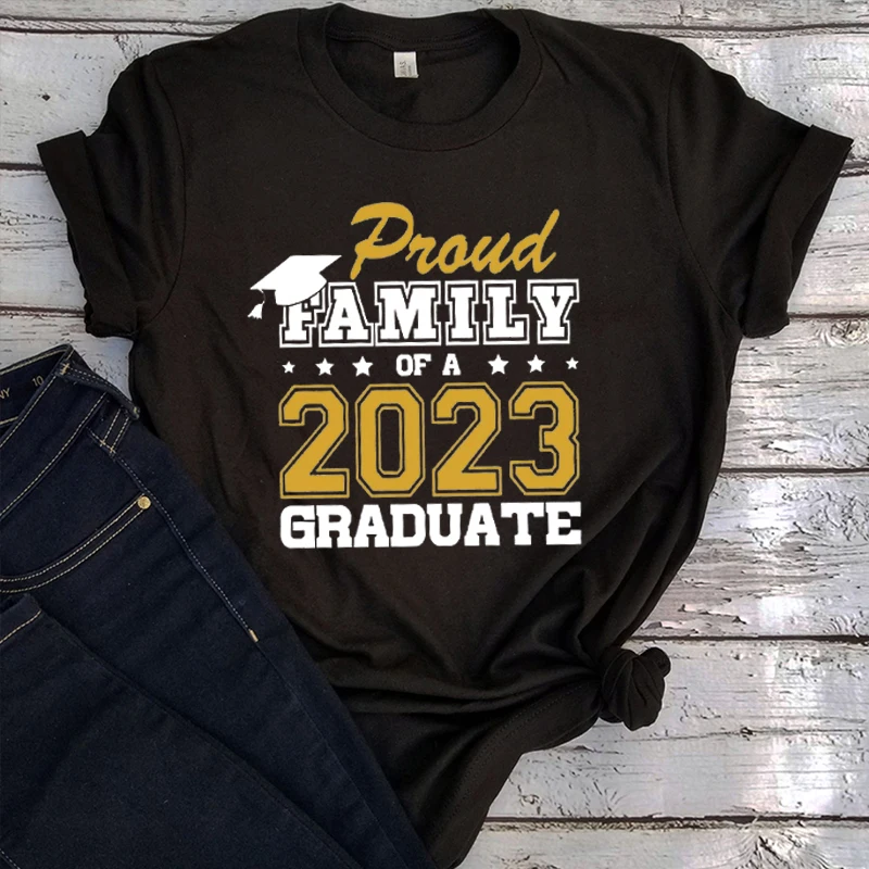 

Proud Family 2023 Graduate Shirt Graduation Shirt 2023 Graduate Tee Senior 2023 Gift Graduation 2023 Shirt Gothic