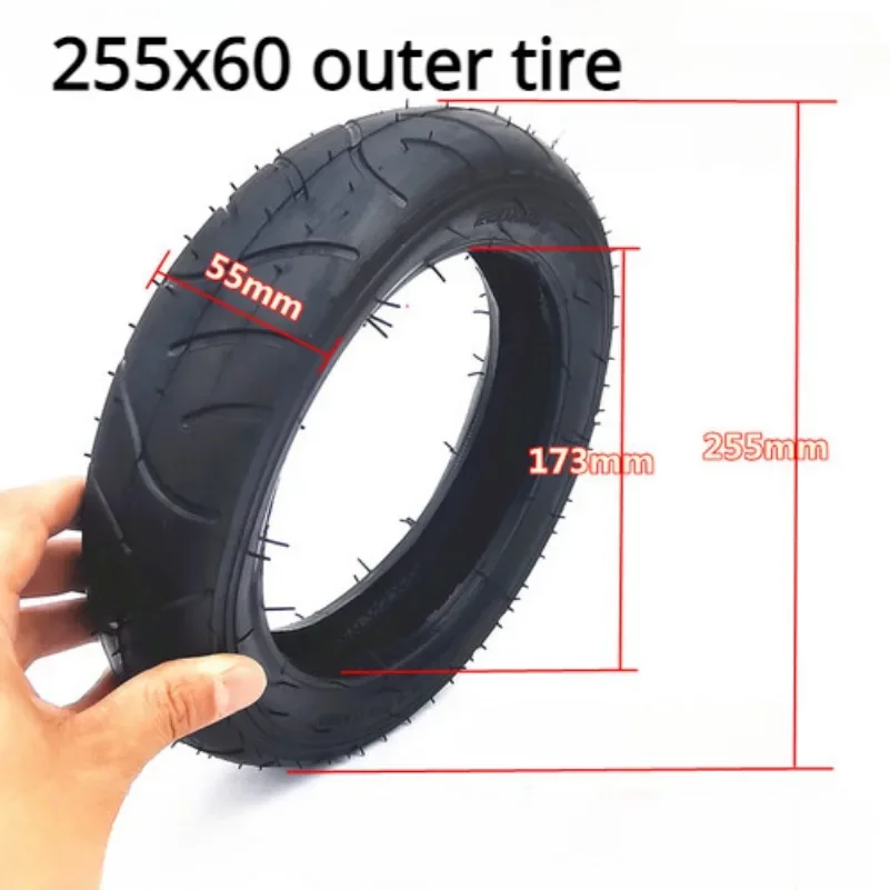 Suitablefor 300/270x47 Baby Strollers, 280x65-203 Baby Stroller Tires, 255x60 Inner and Outer Tires, 255x55 Small Stroller Tires