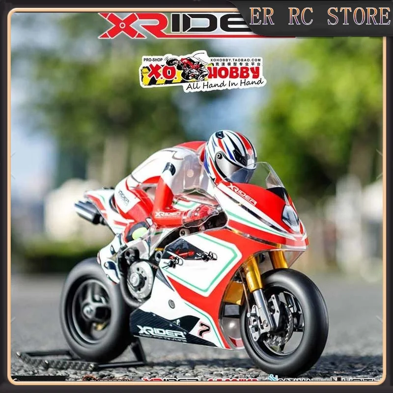 1/8 Rc Xrider Saturn7 7th Anniversary Edition Single Rocker Remote Control Motorcycle Model Arr Edition Motorcycle Toy Gift