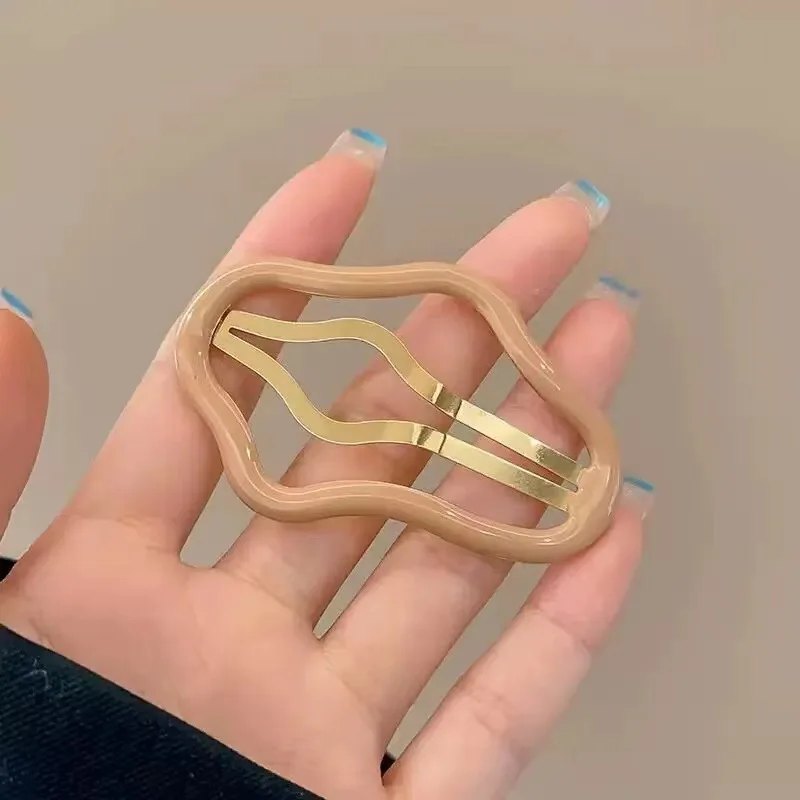 

5 шт. заколка для волос с облаком, высококачественный полый дизайн, маленькая заколка для волос для челки, боковой аксессуар для волос для женщин, делает лицо меньше