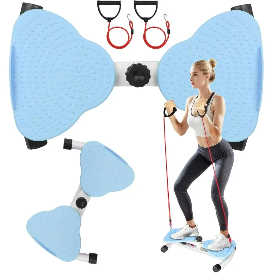 

Тренажер для скручивания талии, регулируемая скручивающая доска для упражнений — бесшумный тренажер для скручивания живота и сердечника — емкость 300 фунтов Wa