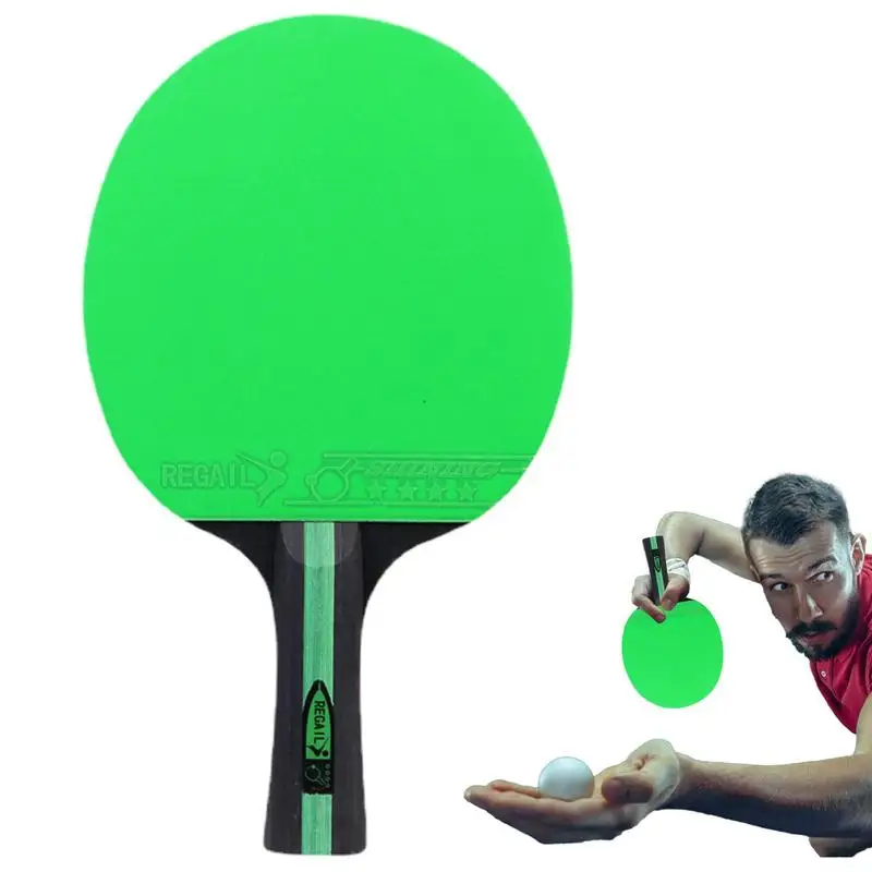 1PC Professional Table Tennis Racket PingPong Racket Set Pimples-in Rubber Hight Quality Blade Bat Paddle Pingpong Accessories