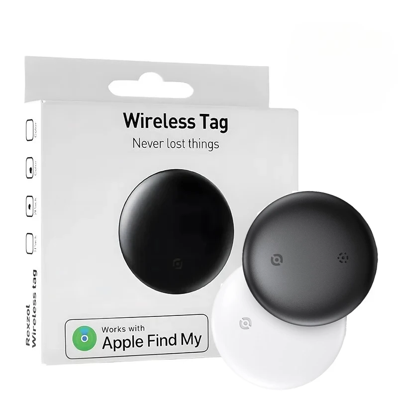Localizador GPS inteligente con Bluetooth, rastreador de llaves, localizador de objetos, etiqueta inteligente, buscador de teléfonos para iPhone Find My (solo iOS)