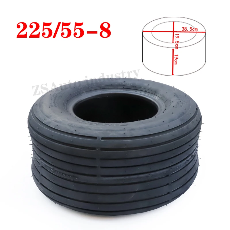 8Inch 10Inch 6PR Electric Scooter Vacuum Tires 225/55-8 Tire 225/40-10 Tyre 18x9.50-8 Front or Rear For Halei Chinese Bike