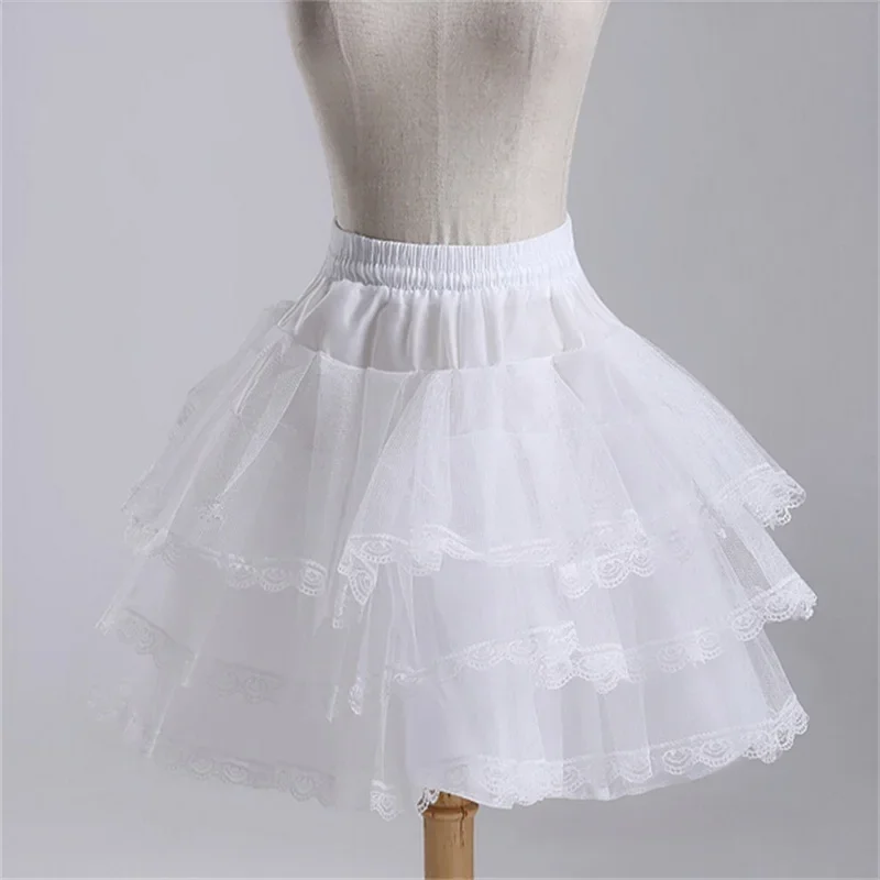 

Hot Sale Girls Underskirt Short Dress Petticoat Lolita Ballet Tutu Skirt Rockabilly Crinoline