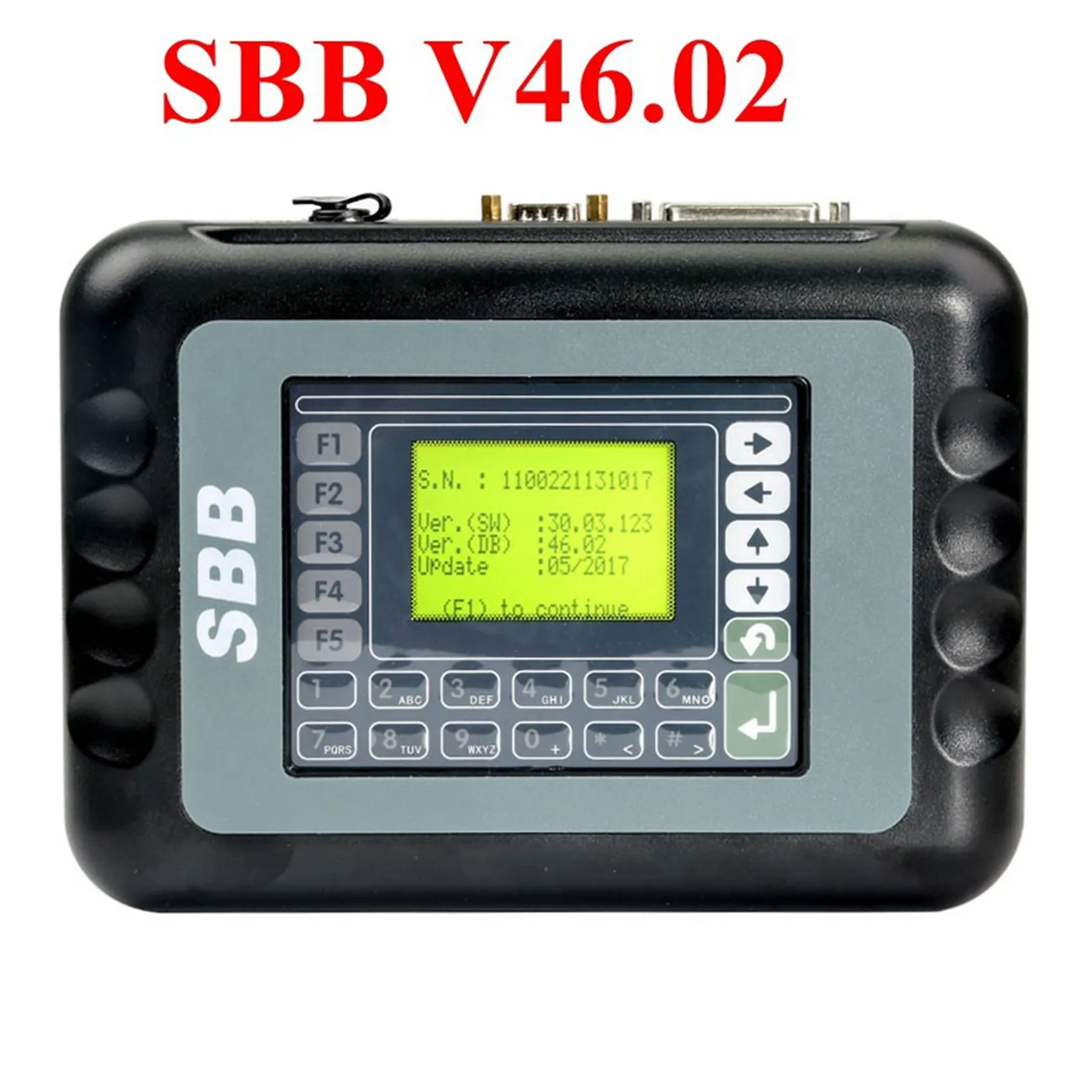 Car Key Matching Instrument SBB V46.02 Key Programmer Immobilizer Universal