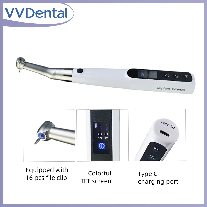 

Портативные сверла для зубных имплантатов, динамометрический электрический ключ, угол 20:1, ирригационная вода, низкоскоростной наконечник, стоматологический хирургический двигатель