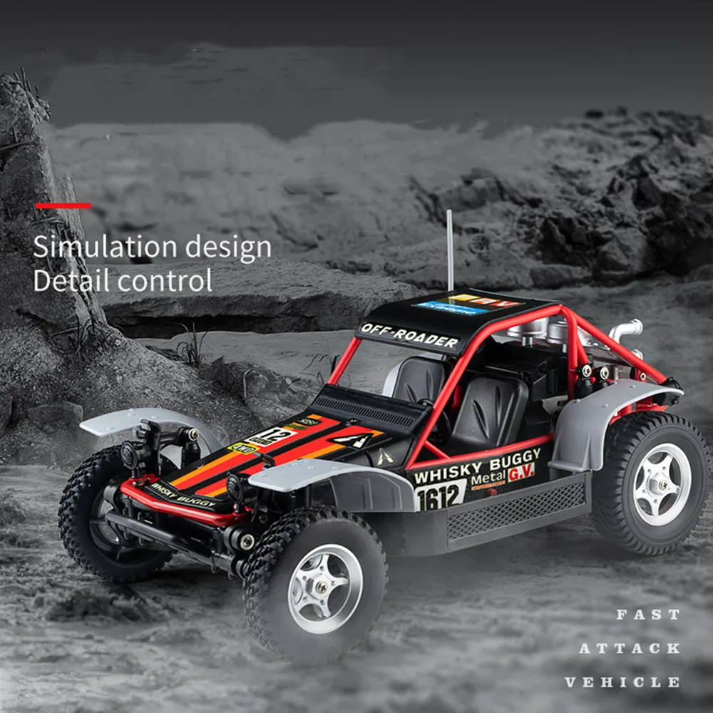 Rc Cars 1/16 SG1612 Four-wheel Drive High-speed Car RC Model Car Full Scale Remote Charging Delta Assault Vehicle