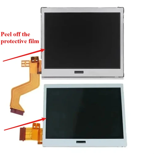 Pantalla táctil LCD superior inferior para Nintendo DS Lite NDSL, accesorios de juego, pantalla de visualización, 1 Uds.