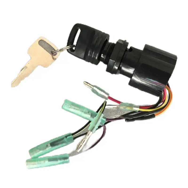 

Ignition Key Switch For Mercury Outboard Remote Control Box Replace # 87-17009A5